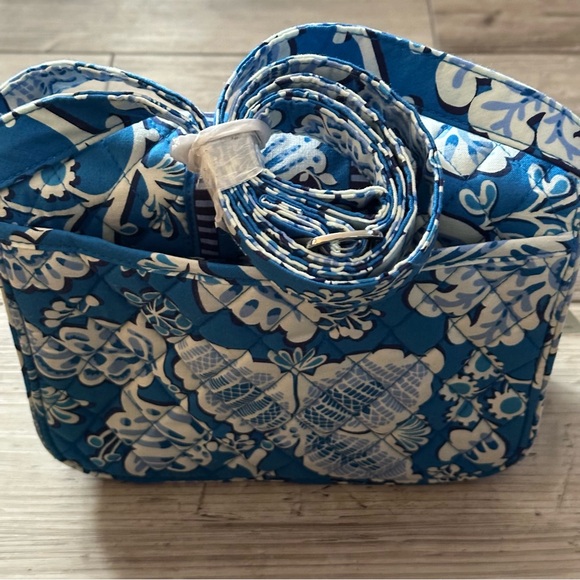 Vera Bradley Blue Lagoon Rachel Shoulder/Crossbody Bag New With Tag - Picture 3 of 6